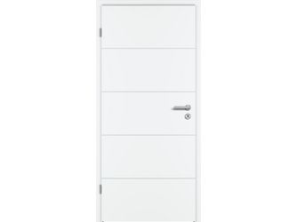 Zimmertür Weißlack Exklusiv RAL 9010 251 Röhrenspan "Royal"