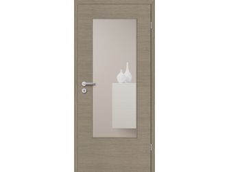 Zimmertür CPL Struktura hellgrau Q LA G3 Röhrenspan KK1 "Verso"