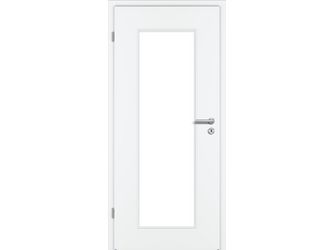 Zimmertür Weißlack RAL 9010 LA1 Röhrenspan
