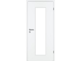 Zimmertür Weißlack RAL 9010 LA3 Röhrenspan