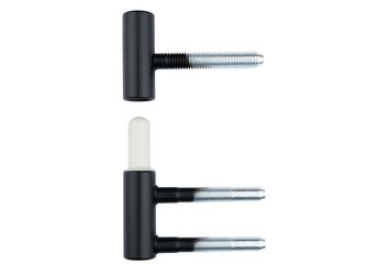 Türband für Holz-Futter- und Blockzarge 2-tlg., Schwarz matt, wartungsfrei