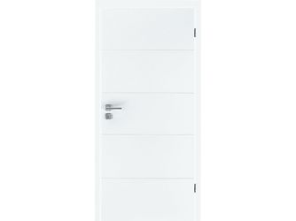 Zimmertür Lack WEISS-9016 Basic 03 Spezial-/Kombinationseinlage ohne Bodendichtung "Basicline"