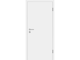 Schallschutztür Naturweiß ähnlich RAL 9010 Vollspan KK2 SSK1 mit Bodendichtung "Alba"