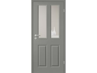 Zimmertür Lavagrau ähnlich RAL 7037 Elegance 04 LA GD Röhrenspan KK1 "Elegance"