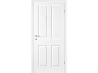 Zimmertür Polarweiß passend zu RAL 9003 und RAL 9016 Elegance 04 Röhrenspan KK1 "Elegance"