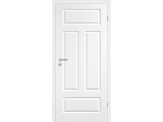 Zimmertür Polarweiß passend zu RAL 9003 und RAL 9016 Elegance 04-Q Röhrenspan KK1 "Elegance"