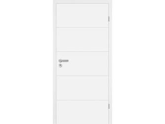 Zimmertür Polarweiß passend zu RAL 9003 und RAL 9016 Mala 10 Röhrenspan KK1 "Mala"