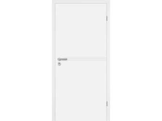Zimmertür Polarweiß passend zu RAL 9003 und RAL 9016 Mala 15 Röhrenspan KK1 "Mala"