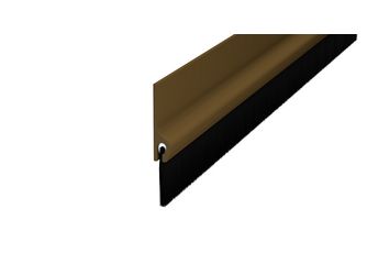 Türbodendichtung - selbstklebend 100cm braun Türbodendichtung - selbstklebend 100cm braun