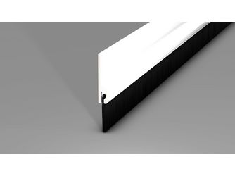Türbodendichtung - selbstklebend 100cm weiß Türbodendichtung - selbstklebend 100cm weiß