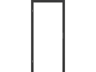 Wohnraumzarge CPL Graphitgrau "STANDARD"