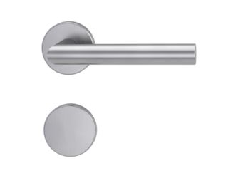 Türgriffgarnitur LUCIA Klipptechnik GK3 Rosetten rund Blindrosette Edelst. ma.
