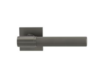 Türgriffgarnitur VAYA 136 ARIS Fast2Fix Rosetten eckig smart2lock Kaschmirgrau