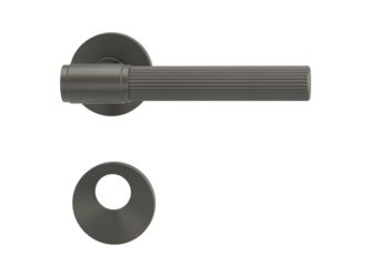 Türgriffgarnitur VAYA 136 ARIS Fast2Fix Rosetten rund Rundzylinder Kaschmirgrau