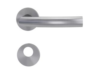 Türgriffgarnitur VAYA 178 LORITA Fast2Fix GK3 Rosetten rund Rundzylinder Edelst. ma.