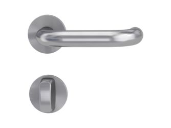 Türgriffgarnitur VAYA 183 ALESSIA Fast2Fix GK3 Rosetten rund Rundzylinder Edelst. ma.