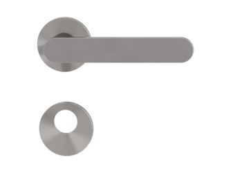 Türgriffgarnitur VAYA 291 AVUS Fast2Fix Rosetten rund Rundzylinder Samtgrau