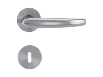 Türgriffgarnitur VAYA basic 194 ALDA Fast2Fix GK3 Rosetten rund Buntbart Edelst. ma.