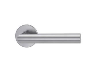 Türgriffgarnitur VAYA basic 195 LUCIA Fast2Fix Rosetten rund smart2lock R Edelst. ma.