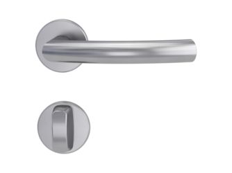 Türgriffgarnitur VAYA basic 254 VIVA Fast2Fix GK3 Rosetten rund WC Edelstahl matt