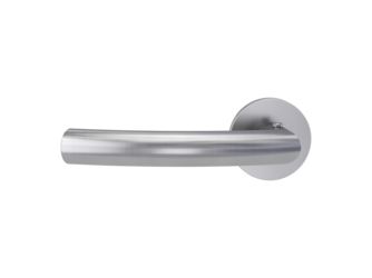 Türgriffgarnitur VAYA basic 254 VIVA Fast2Fix Rosetten rund smart2lock Edelst. ma. L