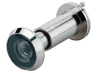 Türspion 200° Ms. chr. pol. 14mm 50x28x28mm