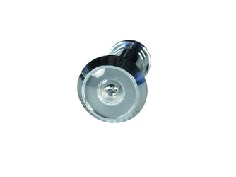 Türspion verchromt 14mm Türstärke 35 - 55mm, Blickwinkel 180°, lose