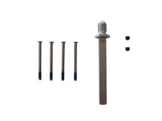 Türstärke Erweiterungsset 45-50mm Klipptechnik Voll- Wechselstift 9mm Edelst. ma. L/R