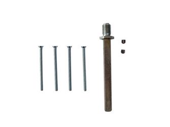 Türstärke Erweiterungsset 55-60mm Klipptechnik Voll- Wechselstift 9mm Edelst. ma. L/R