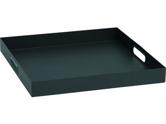 Tablett 60x60x7cm Aluminium anthrazit