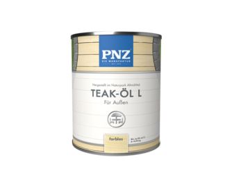 Teak-Öl L farblos 0,75l