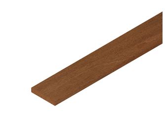Terrassendiele Bangkirai einseitig geschroppt, einseitig glatt, Bangkirai - 25 x 145 mm