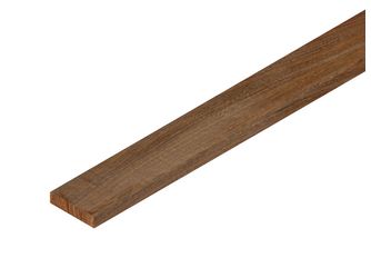 Terrassendiele Cumaru beidseitig glatt, Cumaru - 21 x 145 mm