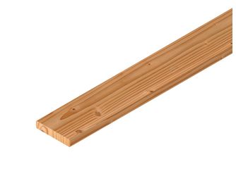 Terrassendiele Douglasie einseitig gebürstet, einseitig glatt, Douglasie - 27 x 143 mm