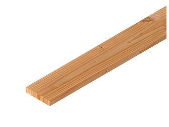 Terrassendiele Douglasie beidseitig glatt, Douglasie - 27 x 143 mm