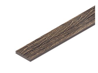 Terrassendiele BPC coextrudiert massiv sand einseitig Holzstruktur, einseitig glatt, längsseitige Nut, MULTI-DECK - 20 x 145 mm