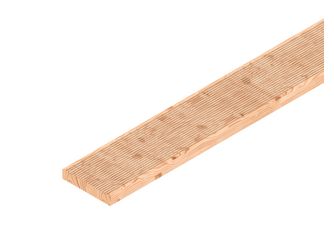 Terrassendiele kanadische Douglasie beidseitig geriffelt - 27 x 143 mm