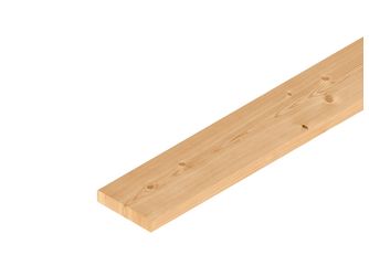 Terrassendiele kanadische Lärche beidseitig glatt - 27 x 143 mm