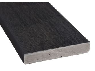 Terrassendiele RMC massiv Brushed Basalt einseitig Holzstruktur - 32 x 176 mm