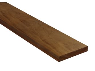 Terrassendiele Radiata Pine Kebony® einseitig glatt, längsseitige Nut, Clear - 22 x 142 mm