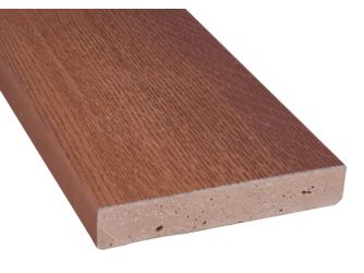 Terrassendiele RMC massiv Limed Oak einseitig Holzstruktur - 32 x 176 mm