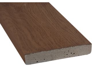Terrassendiele RMC massiv Antique Oak einseitig Holzstruktur - 32 x 126 mm