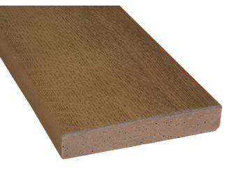 Terrassendiele RMC massiv Coppered Oak einseitig Holzstruktur - 32 x 126 mm