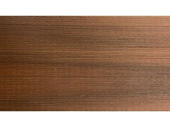 Terrassendiele WPC massiv braun einseitig glatt, unterseitige Nut, TERRACON® - 23 x 119 mm