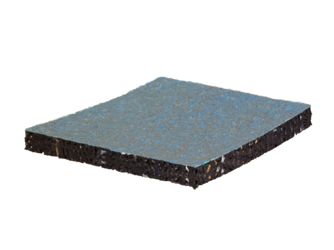 Terrassenlager Pad mit Beschicht.10St 7198 192x192x8mm Terrassenlager Pad mit Beschicht.10St 7198 192x192x8mm
