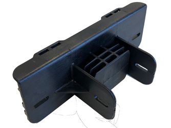 Terrassenmeister Alu-System Querverbinder Kunststoff, 1 Stück