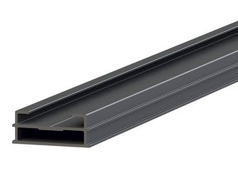 Terrassenmeister Alu-Systems flach 2,4m anthrazit, 2,4m