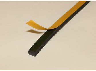 Terrassenmeister Distanzband EPDM, 12x8x1200mm, Packung mit 10 Stück