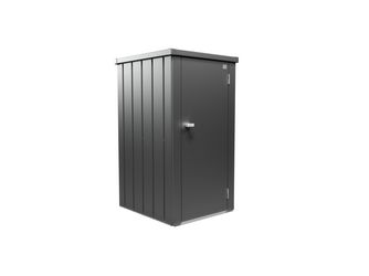 Terrassenschrank Julia Gr. L dunkelgrau- metallic 777x870x1402mm