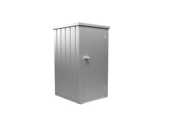 Terrassenschrank Julia Gr. L silber- metallic 777x870x1402mm